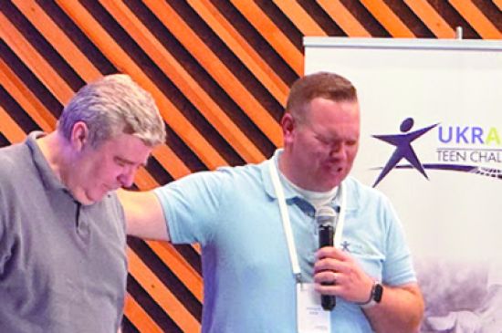 Local pastor visits war-torn Ukraine to offer encouragement